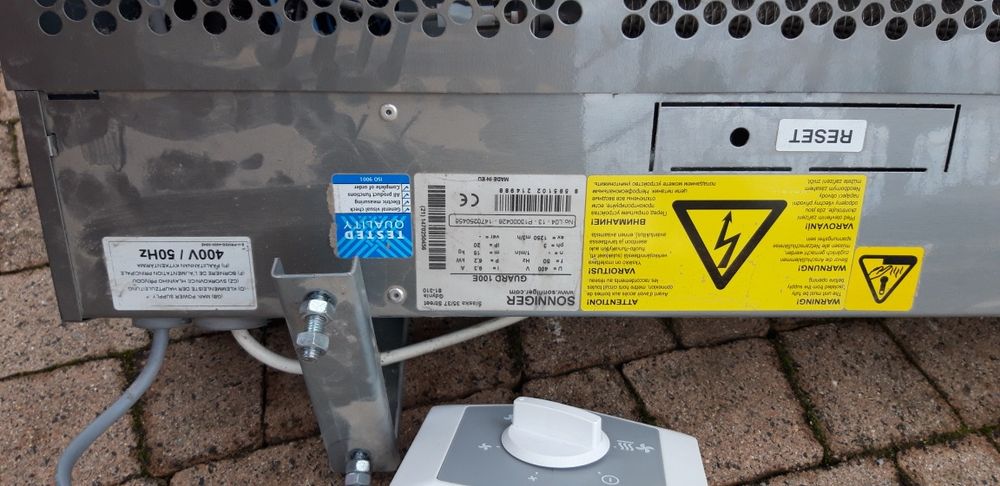 Kurtyna powietrza SONNIGER GUARD