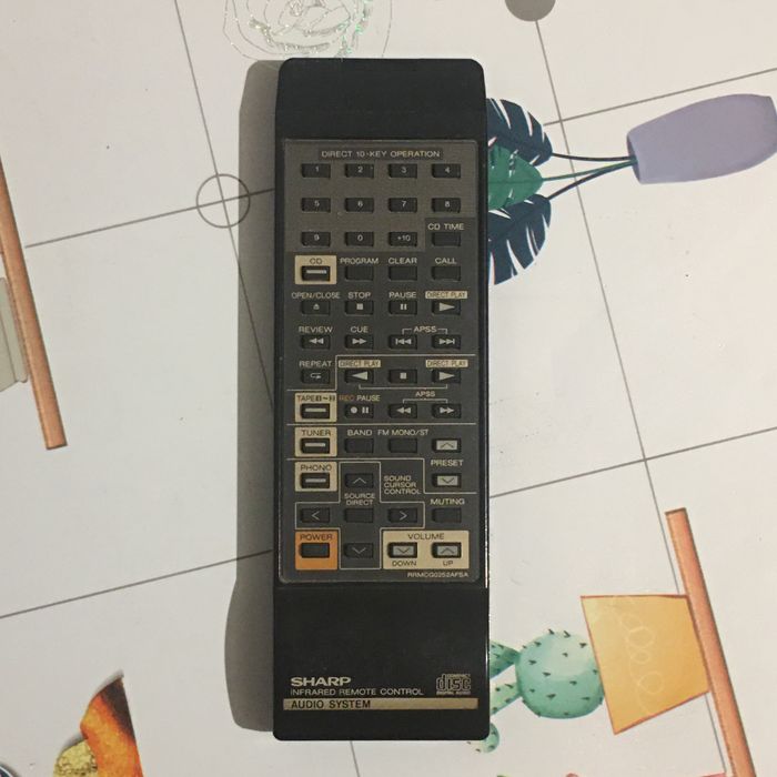 Pilot audio system sharp RRMCG0252AFSA