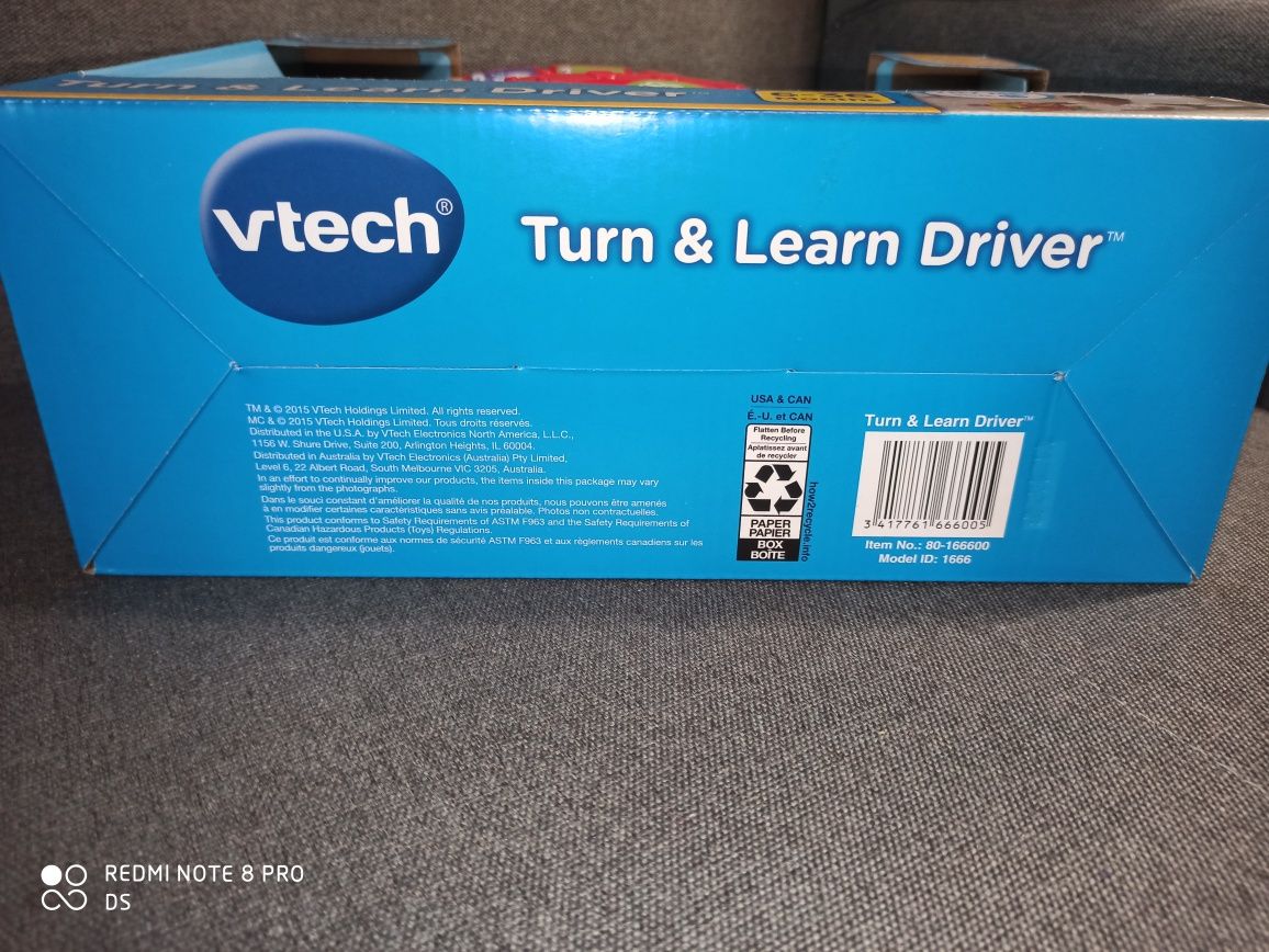 Інтерактивна  іграшка vtech driver музичне кермо руль