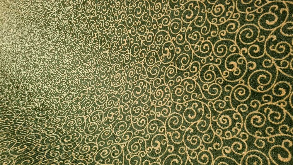 Wykładzina dywanowa zielona obiektowa Vienna do hotelu restauracji