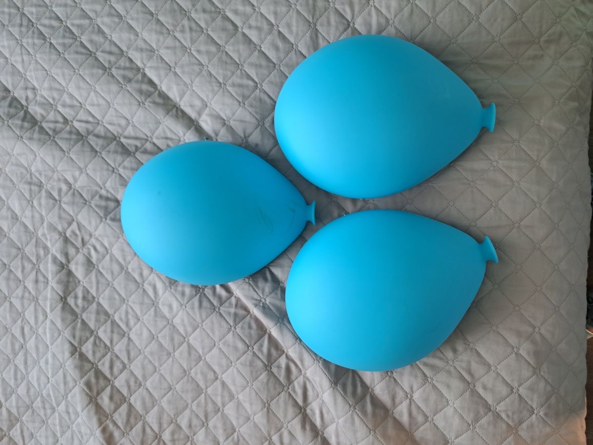 Lampki balony Ikea niebieskie 2szt