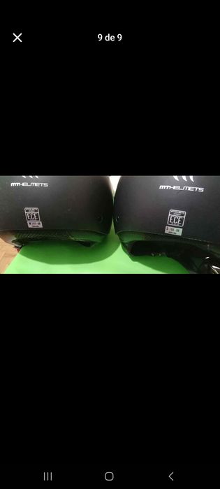 2 capacetes novo ± 1 bolsa bolt novos 150 euros