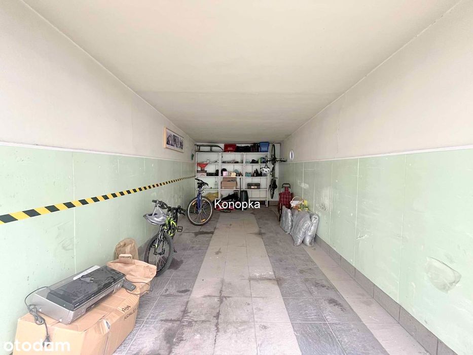 Murowany garaż, suchy, zamykany