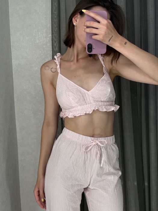 Домашній костюм з натуральної тканини