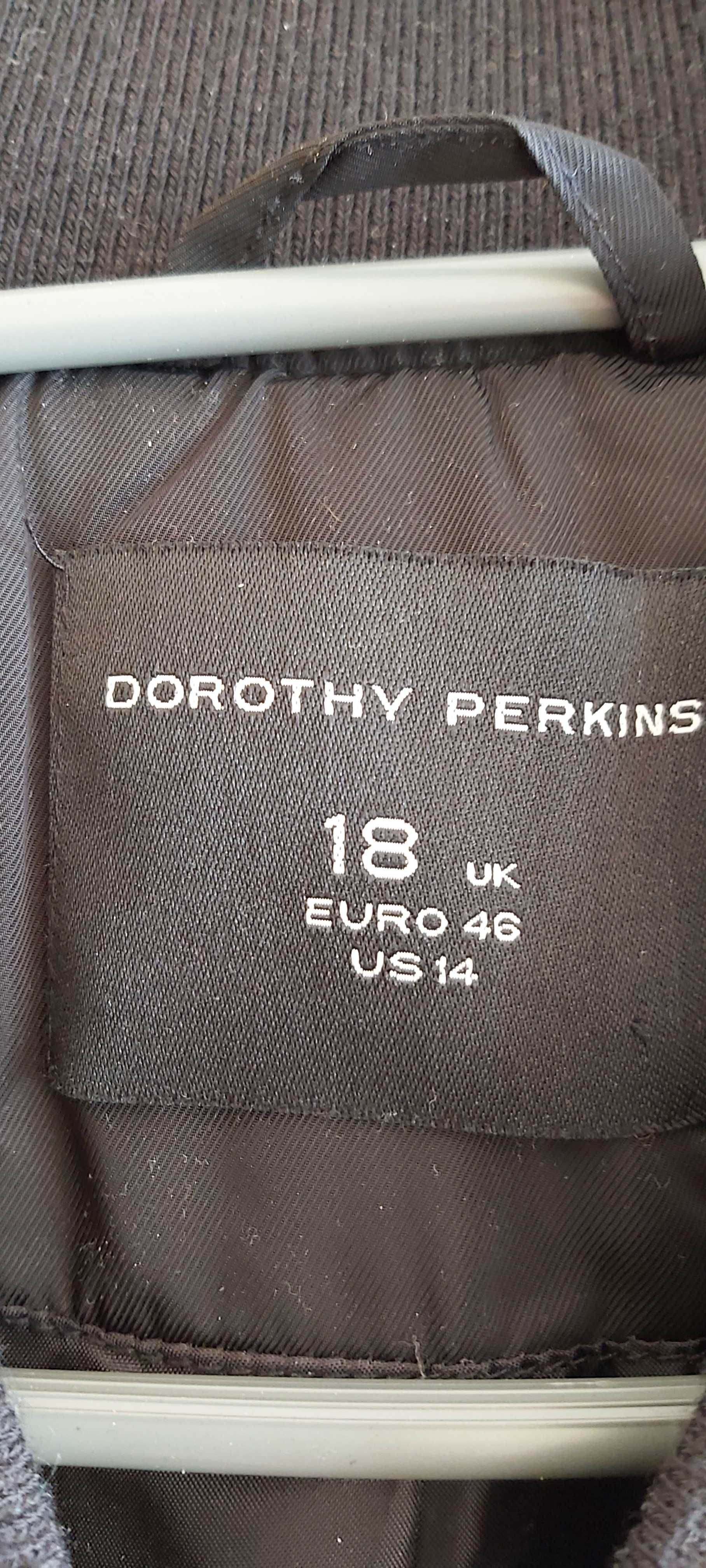 Kurtka bomberka Dorothy Perkins,czarna,nowa,r.46/18