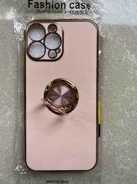 Case , etui iPhone 13 Pro Max Gold / Black