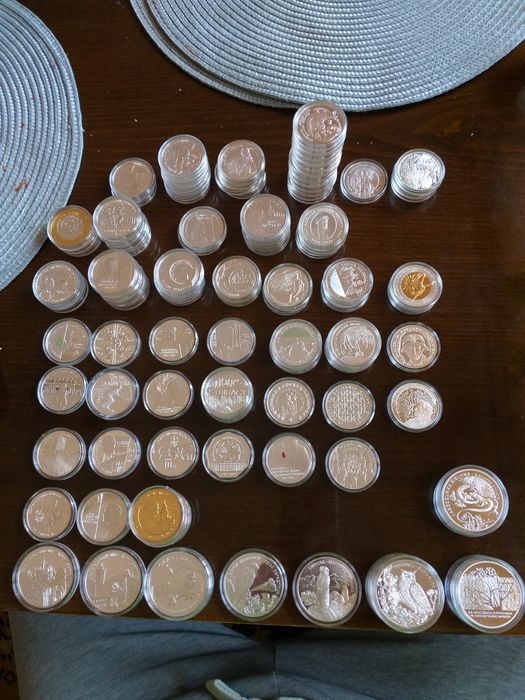 Srebrne monety kolekcjonerskie