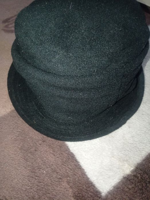 Beret vintage czapka retro z polaru