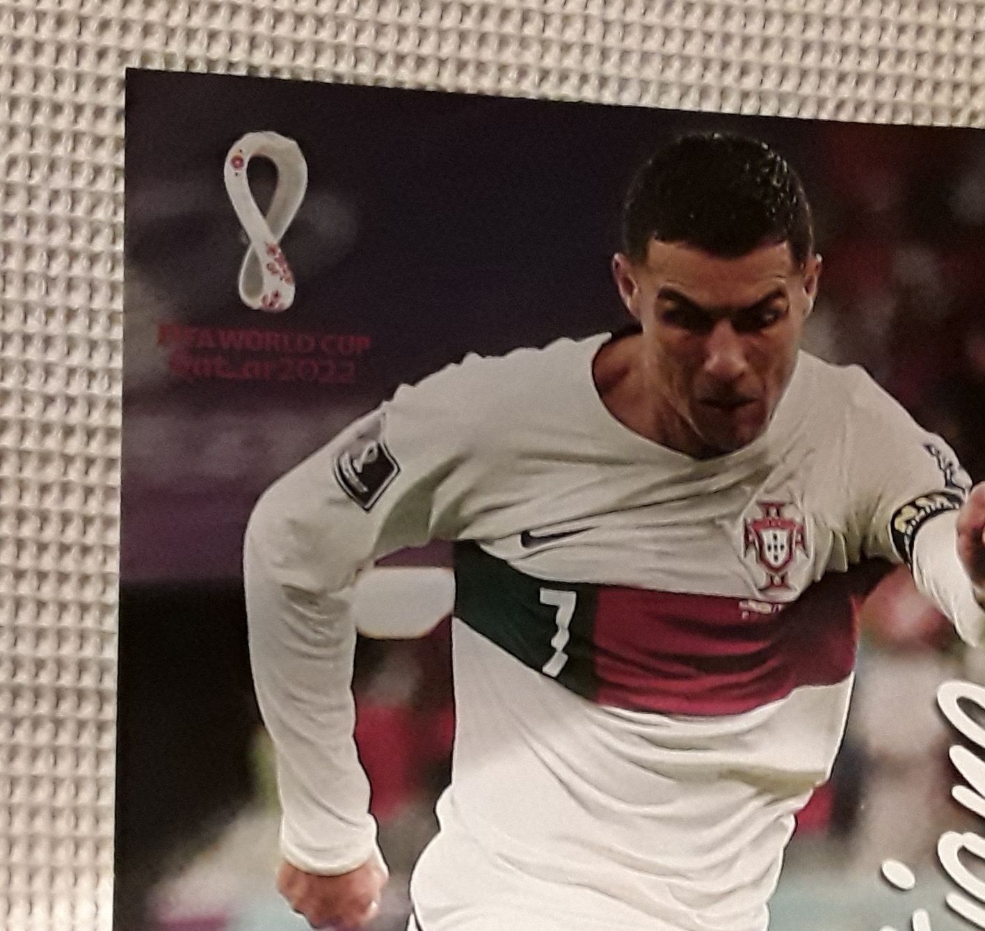 Poster Cristiano Ronaldo, Selecção Nacional, Qatar 2022, portes grátis