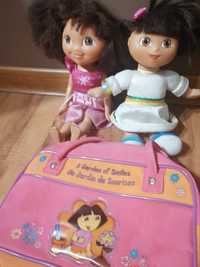 Sprzedam lub zamienię. Dora - 2 lalki + torebka