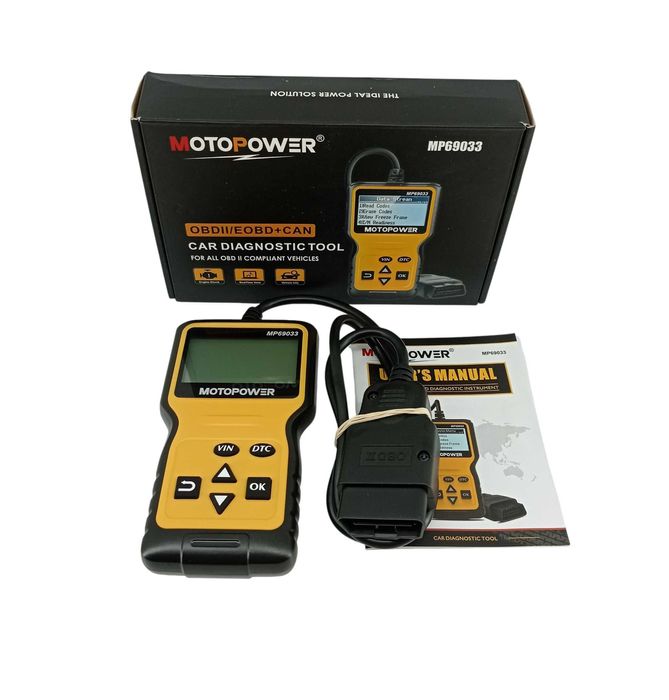 Tester Diagnostyczny OBD2 MOTOPOWER MP69033 BDB STAN!