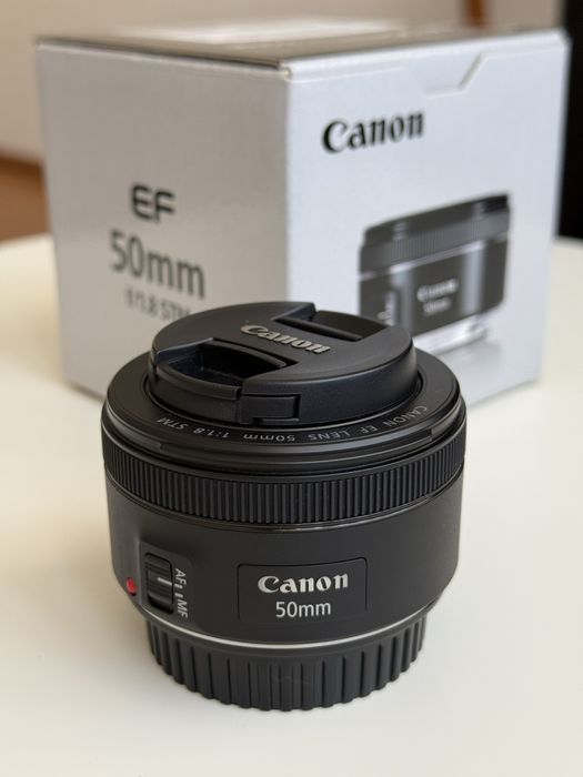 Обєктив canon 50mm ef stm