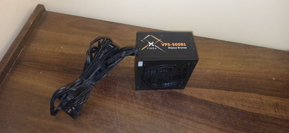 Блок питания ATX 500W Vinga VPS-500B1 (8pin cpu 2x6+2 pin gpu)