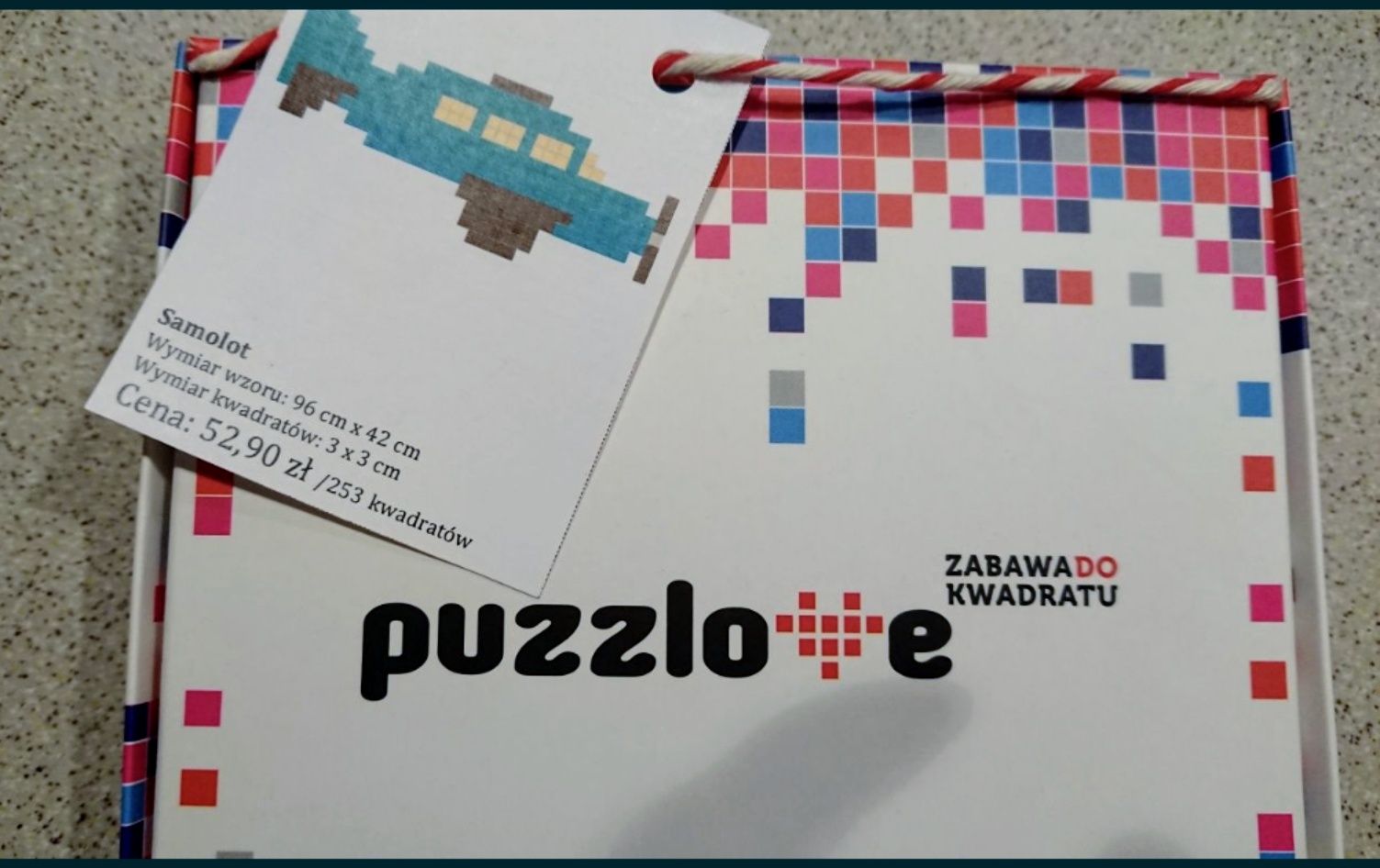 Naklejka w formie puzzli 96x42 cm - Nowa