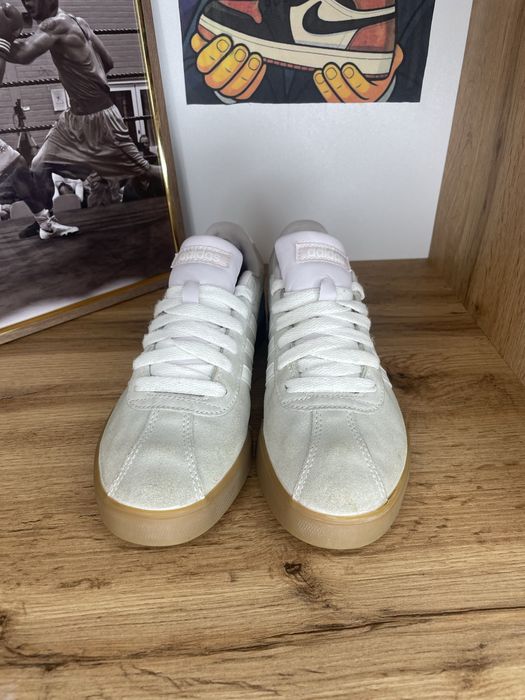 ОРИГІНАЛ‼️Adidas Damen Courtset sneaker grau low B44625