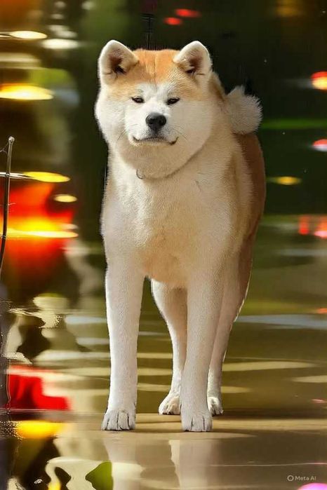 Akita japońska czerwona dziewczynka ZKwP / FCI