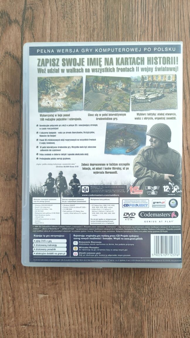 Soldiers Ludzie Honoru PC