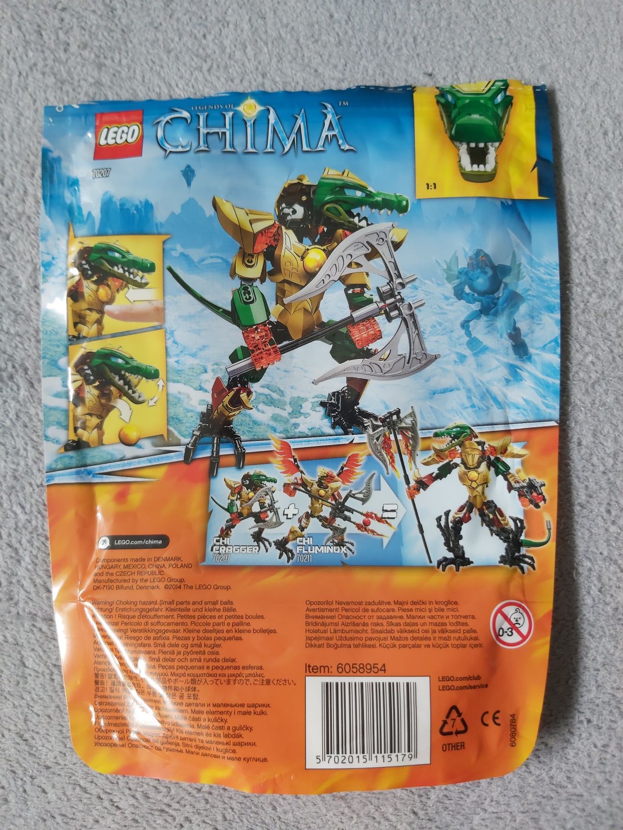 Lego Chima 70207 Chi Cragger