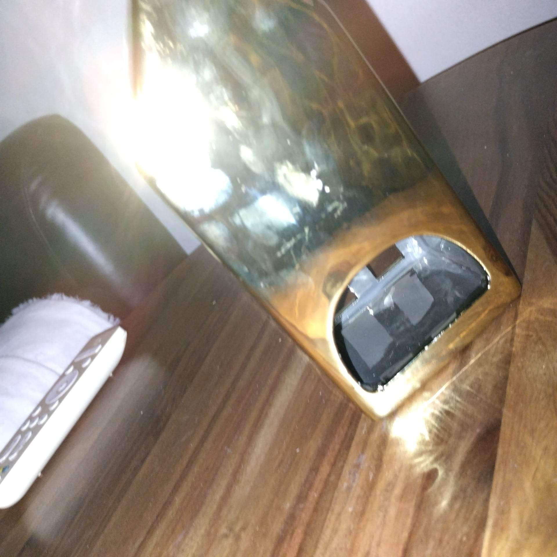 Lampion domek zloty
