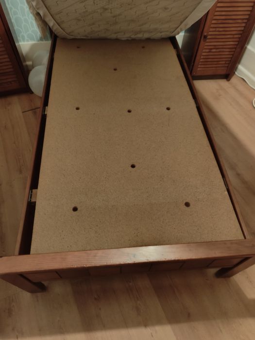 Bom Preço - Quarto Completo cama+colchão+cabeceiras