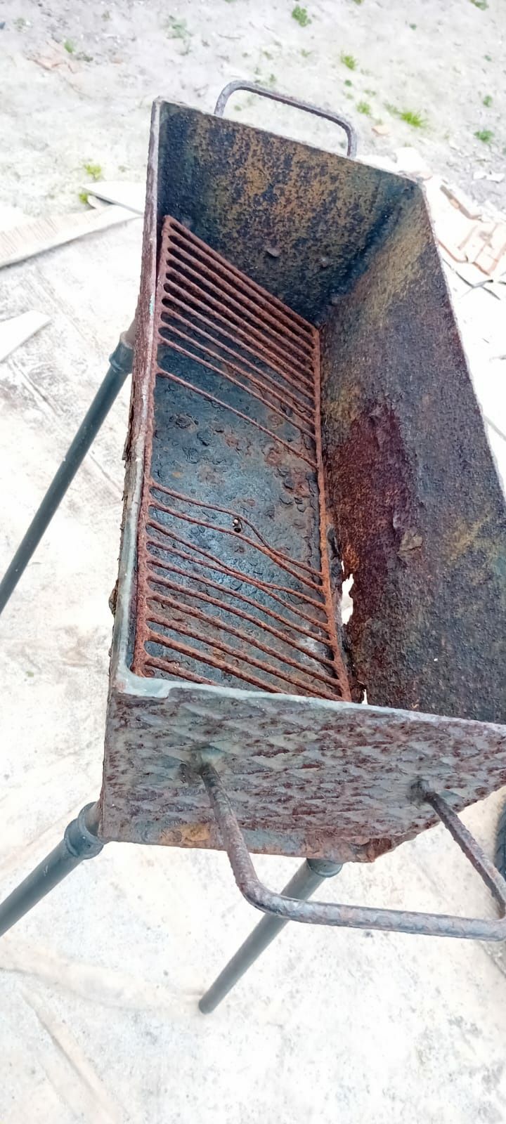 Fogareiro/barbeque/grelhador com pé