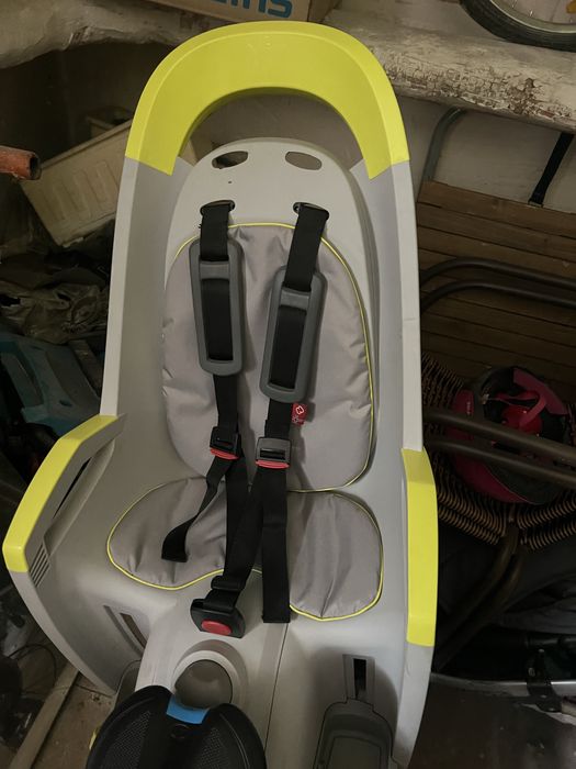 Sprzedam fotelik rowerowy HAMAX + kask