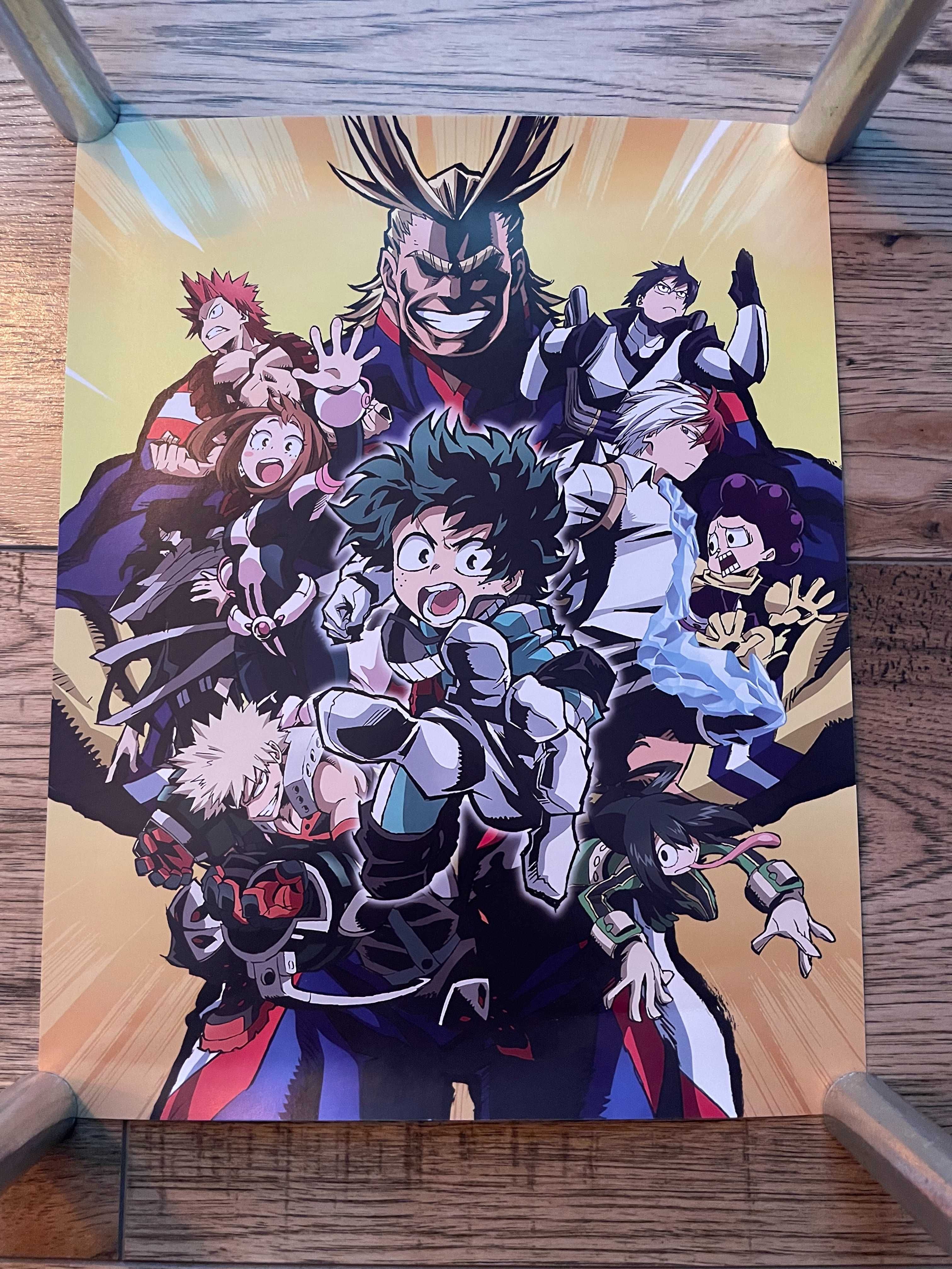 Plakaty My Hero Academia   ANIME MANGA 8szt