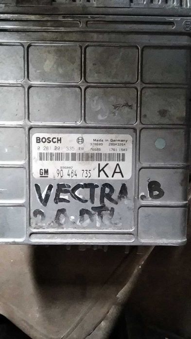 Блок модуль управління двигуном Opel Vectra B 2.0DTI Опель 90464735 KA