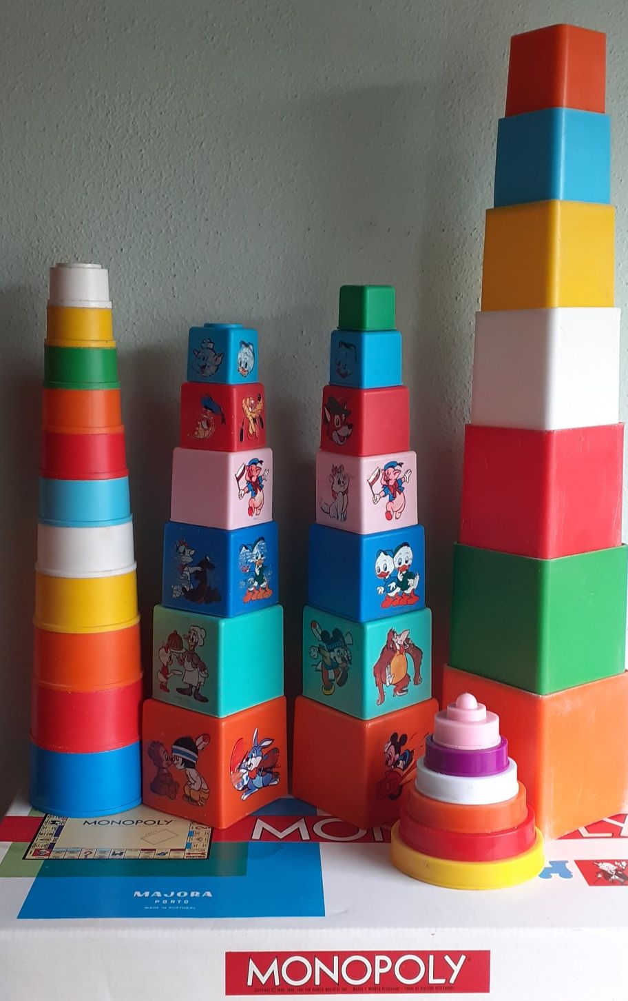 Brinquedos anos 70. Disney.