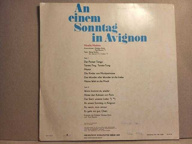 Mireille Mathieu An Einem sontag in Avignon + Allan Caddy Tribute