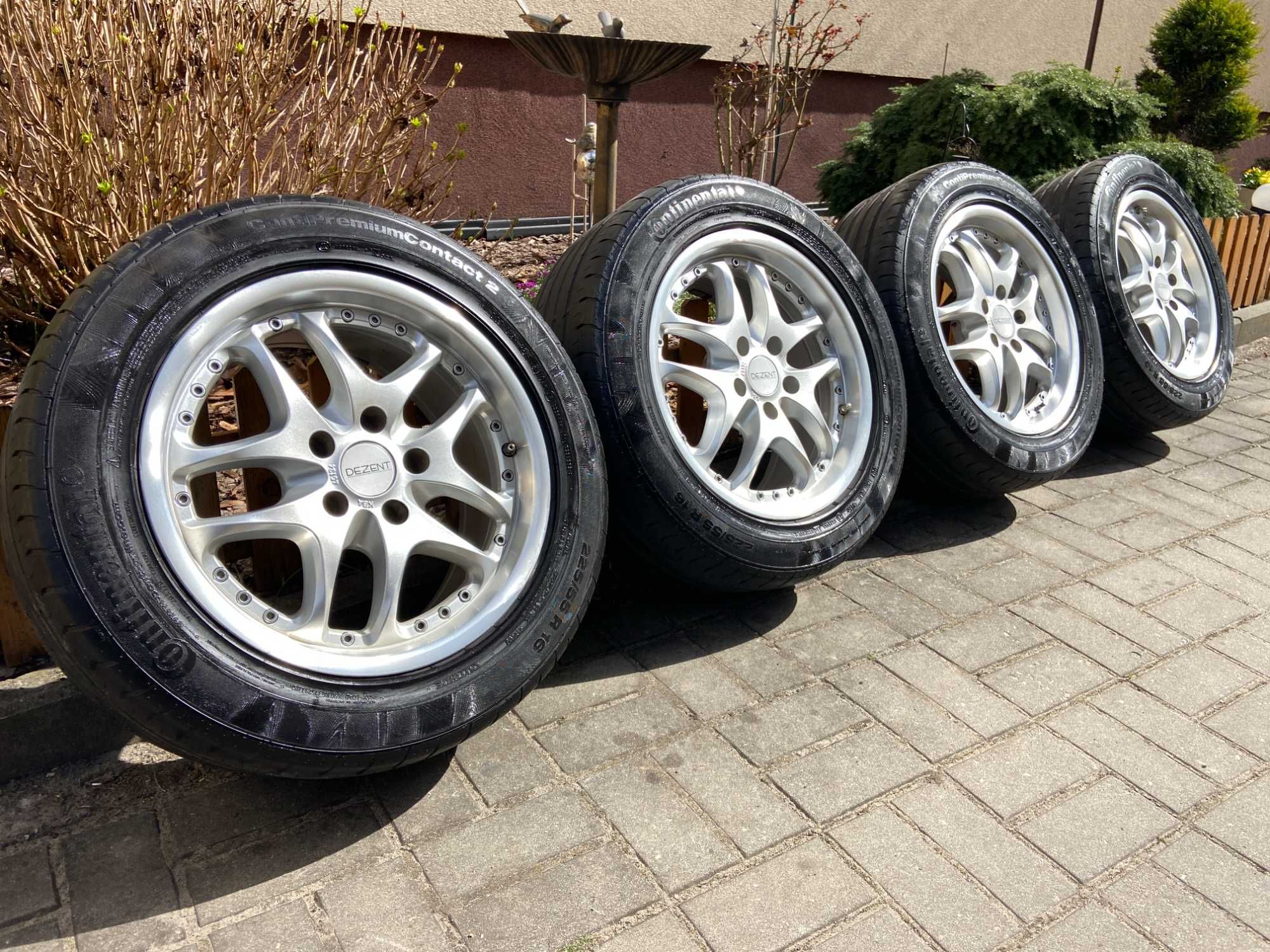 Alufelgi Koła 5x110 Opel 16 cali lato rant DEZENT Astra Omega Vectra