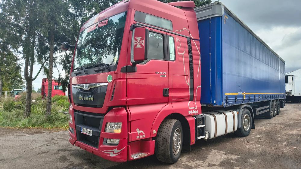MAN TGX 18.440 Low Deck  MAN TGX 18.480 standard cena export