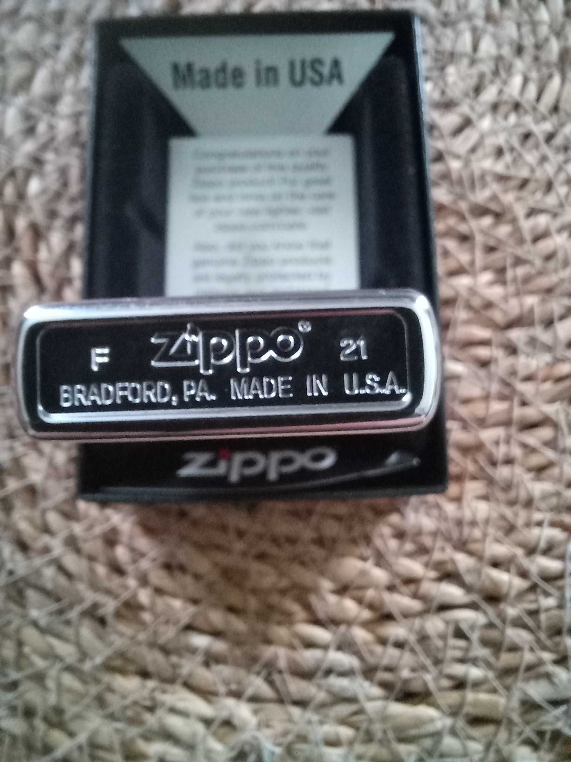 Zapalniczka Zippo- matowa. Polecam!!!