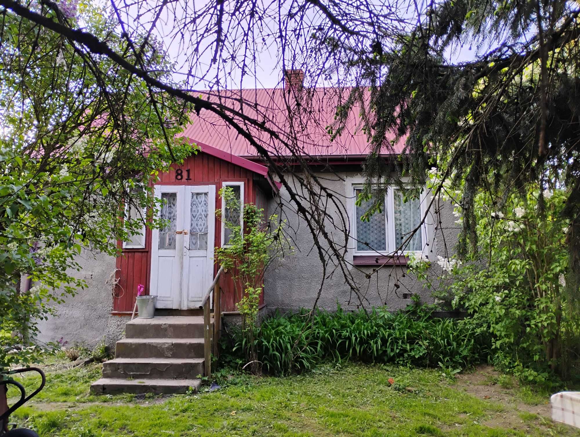Działka 57ar z domem nad Wisłą, między Sandomierzem, a Kazimierzem D.