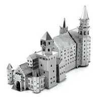 Swan Stone Castle metalowe puzzle 3D