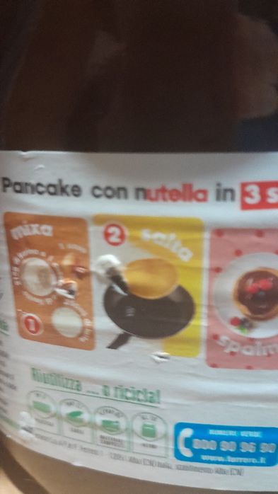 Нутелла Італія,свіжа