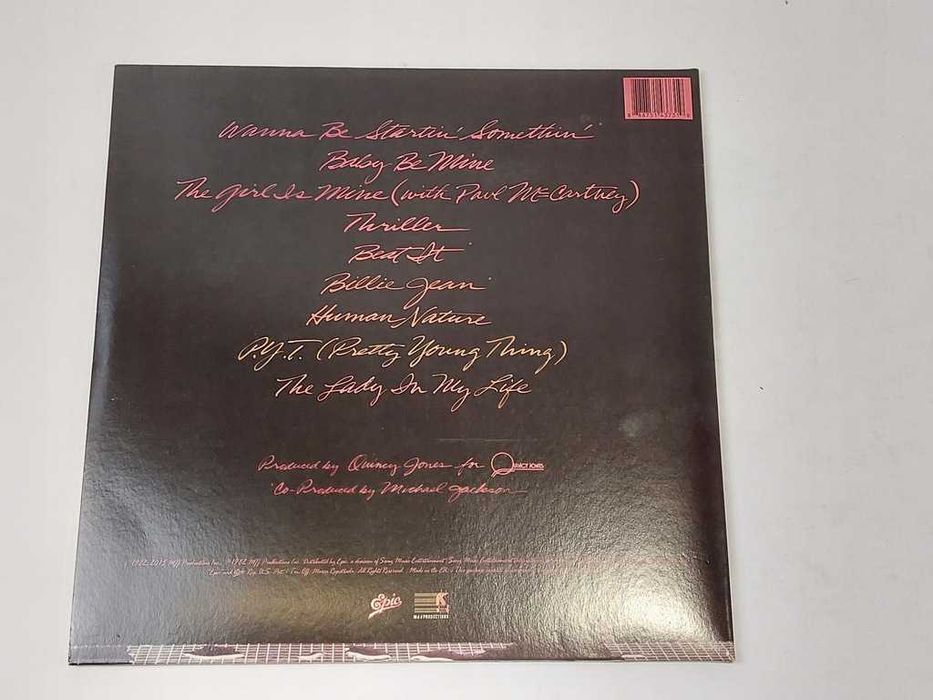 Thriller Michael Jackson Winyl