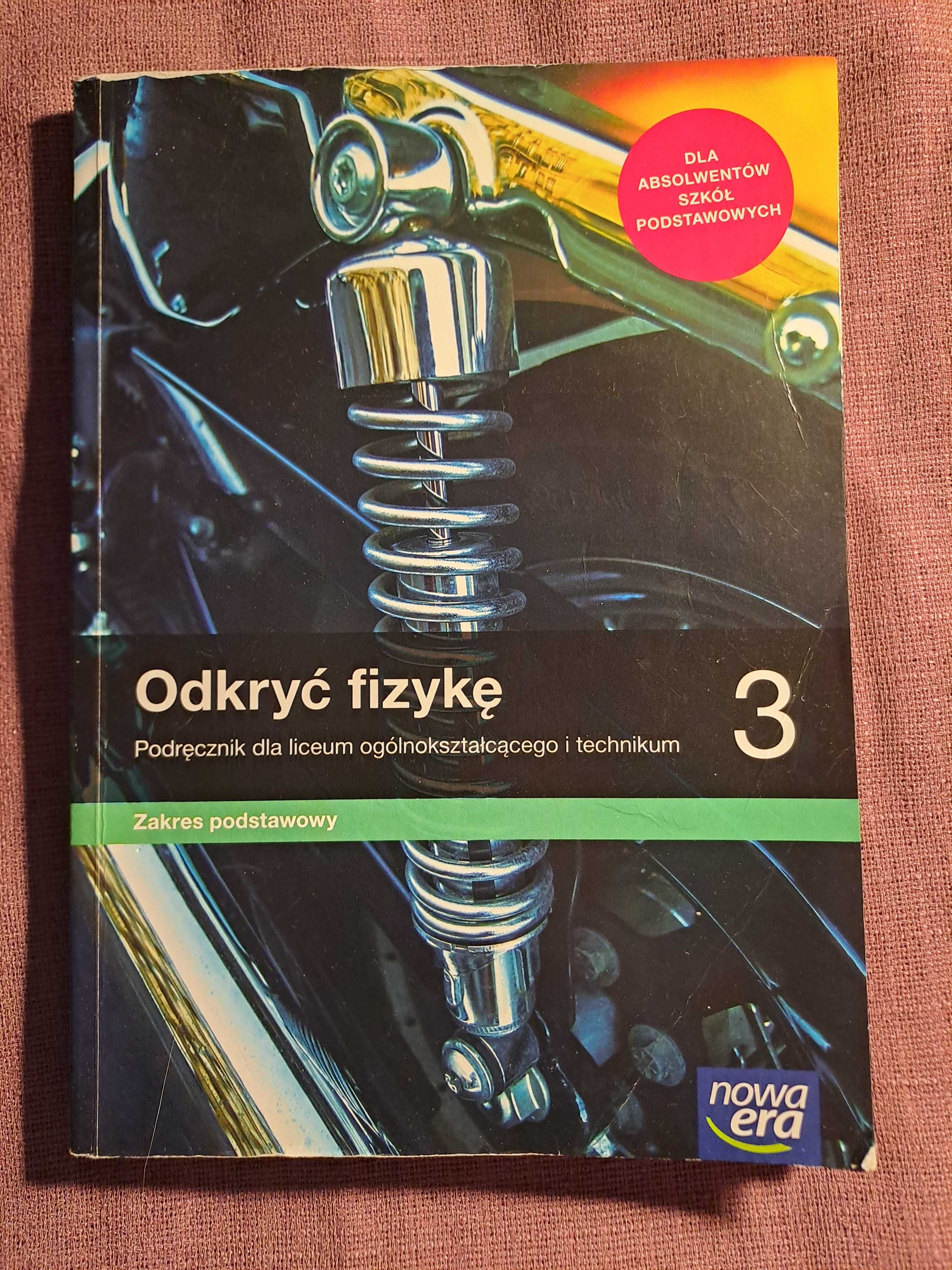 Odkryć fizykę, podręcznik do klasy 3