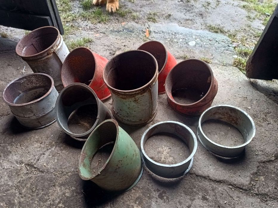 Rury do dmuchawy kolano elastyczne  fi 150 cyklon dmuchawa 2,2-11