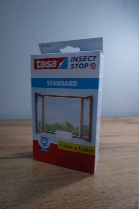 tesa Insect Stop STANDARD moskitiera do okien biała - 110 cm x 130 cm