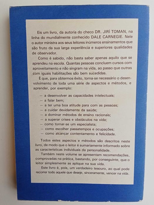 Jirí Toman - Como desenvolver todos os aspectos da nossa personalidade