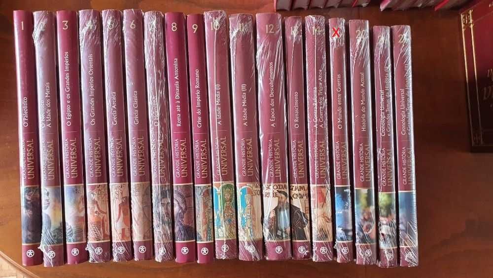Livros Grande história Universal