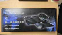 Teclado Gaming com Fios + Rato Nedis Gaming Combo Kit | Preto