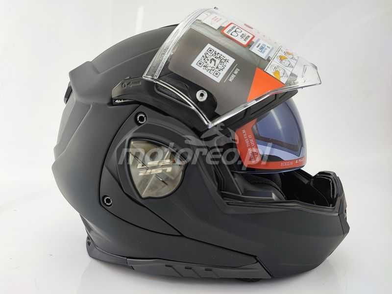 WYPRZEDAŻ Kask Szczękowy Blenda LS2 FF901 Advant X Czarny Mat