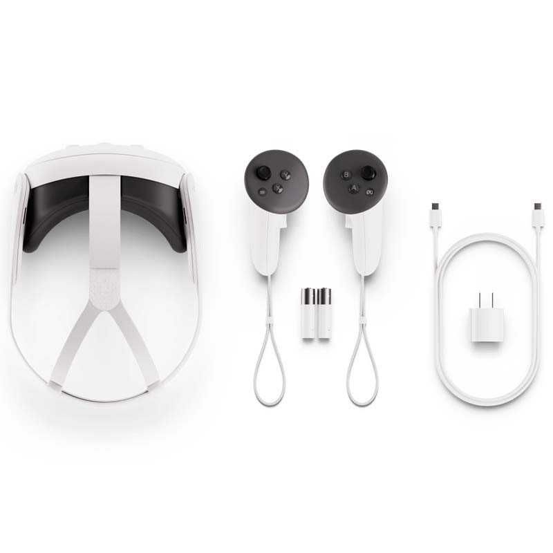 [NOVO] Óculos de Realidade Virtual Meta Quest 3 e 3S 128/256/512GB