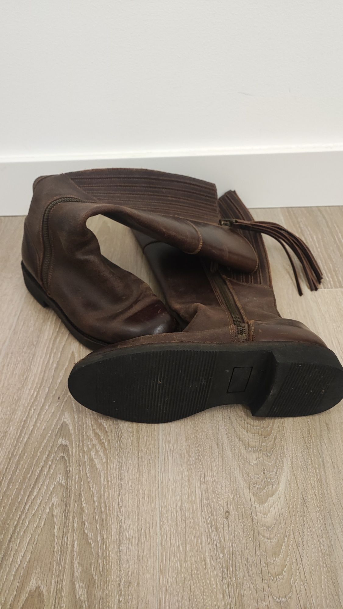 Botas El Estribo em Pele