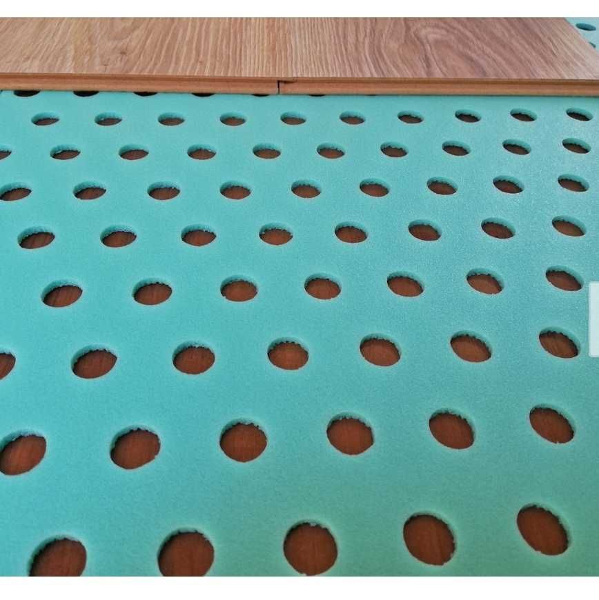 Podkład pod panele podłogowe z ogrzewaniem podłogowym 1 m x0,5m x 3 mm