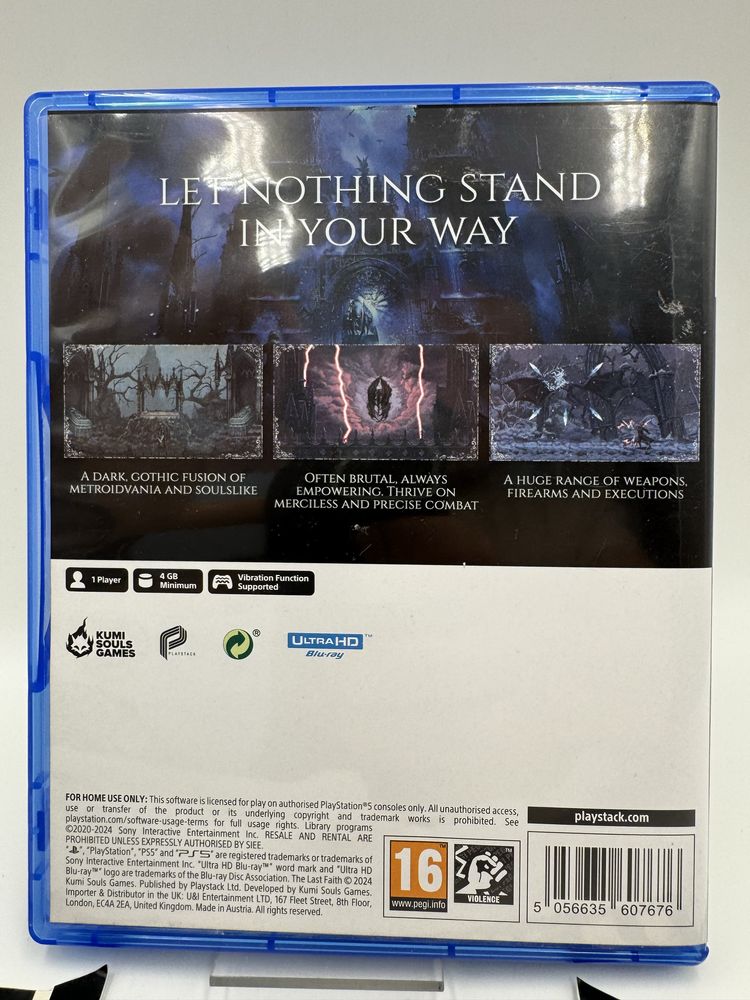The Last Faith Ps5 Gwarancja