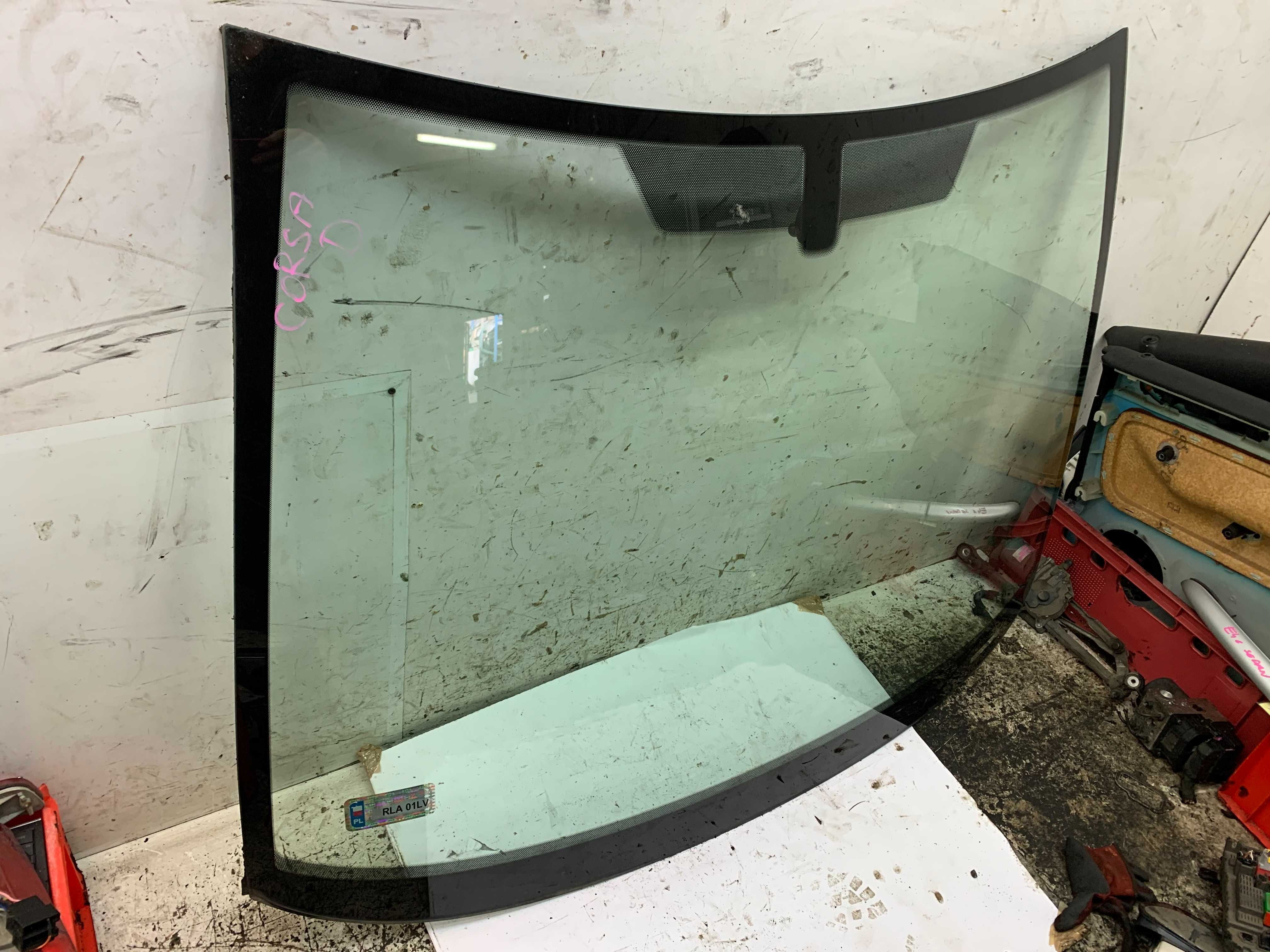 Opel Corsa D Szyba Czołowa Przednia Przód
