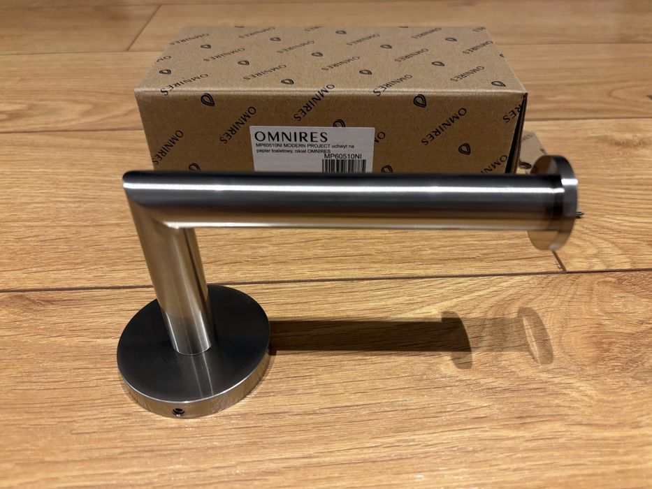 Omnires Modern Project MP60510NI uchwyt na papier toaletowy nikiel